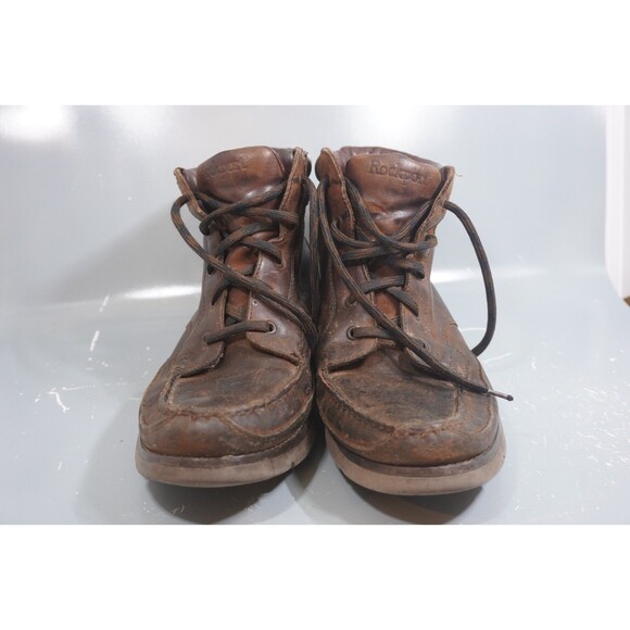 VTG Rockport Gore-Tex Waterproof Men Sz 11.5 Brown Leather Chukka Boots Mexico